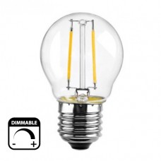 Λάμπα LED Σφαιρική 4W E27 230V 480lm Ντιμαριζόμενη 2800K Θερμό φως 13-27114009